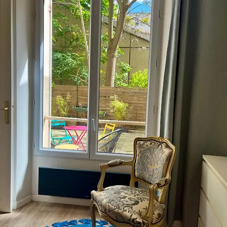 Wendy Family Flat With Calm Courtyard 3min For Metro Paris In 10 Mins *